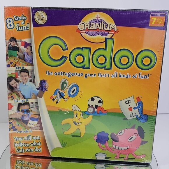 NEW SEALED Cranium Cadoo - Complete Game Vintage 7+ Game Of The Year - Picture 1 of 7